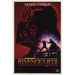  Revenge of the Jedi  Walt Disney World Prop Poster.