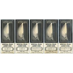 Set of (5) "Return of the Jedi" Admission Passes.