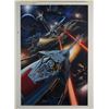 Image 1 : "Intercosmic Combat" Original Art by Dan Goozee.