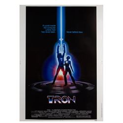 "Tron" 40x30 Original Poster.