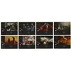 Image 1 : Set of (8) Large "E.T." Lobby Cards.