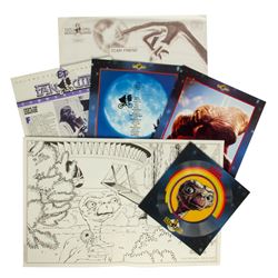 Collection of "E.T." Fan Club Items.