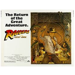 "Raiders of the Lost Ark" Re-Release Half Sheet Poster.