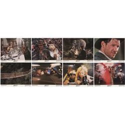 Set of (8)  Temple of Doom  Large Lobby Cards.