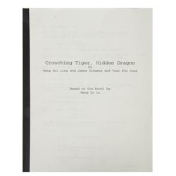 "Crouching Tiger, Hidden Dragon" Script.