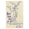 Image 1 : Original Bugs Bunny Drawing Signed by Art Davis.