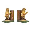 Image 2 : Pair of Cast Metal Elmer Fudd Bookends by Moss.
