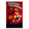 Image 1 : "Herman's Shermans" Roger Rabbit Signed Poster.