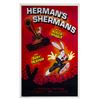 Image 1 : "Herman's Shermans" Roger Rabbit Signed Poster.