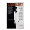 Image 1 : "Scarface" One Sheet Poster.