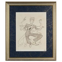 Al Hirschfeld Signed "Danny Kaye" Etching.