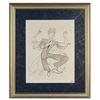 Image 1 : Al Hirschfeld Signed "Danny Kaye" Etching.