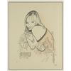 Image 1 : Al Hirschfeld Signed "Barbra Streisand" Etching.