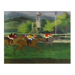 "Mary Poppins" Horse Race Original Cel.