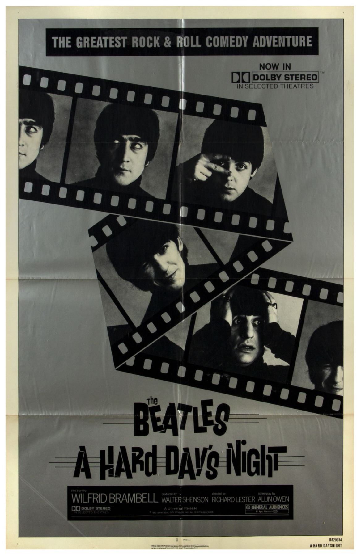 The Beatles A Hard Day S Night Poster The Beatles A Hard Day S Night Poster