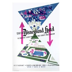 Disneyland Hotel Attraction Poster.
