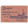 Image 1 : 1957 Disneyland Complimentary Admission Pass.