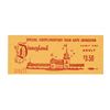 Image 1 : Disneyland Special Complimentary Admission Ticket.