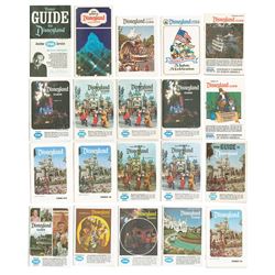 Collection of (20) INA Disneyland Guides.