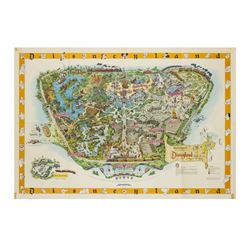 Disneyland 1958 "B" Map.