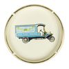 Image 1 : "Global Van Lines" Large Ashtray.