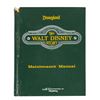 Image 1 : "The Walt Disney Story" WED Maintenance Manual.