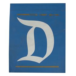 Disneyland "D" Crowd-Control Flag.