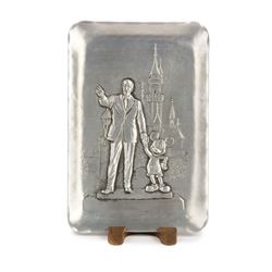 Handmade "Partners" Metal Tray.