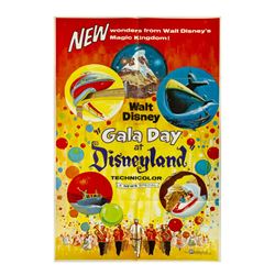 "Gala Day at Disneyland" Movie Poster.