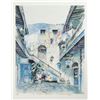 Image 1 : Herb Ryman Signed "Royal Courtyard" Print.