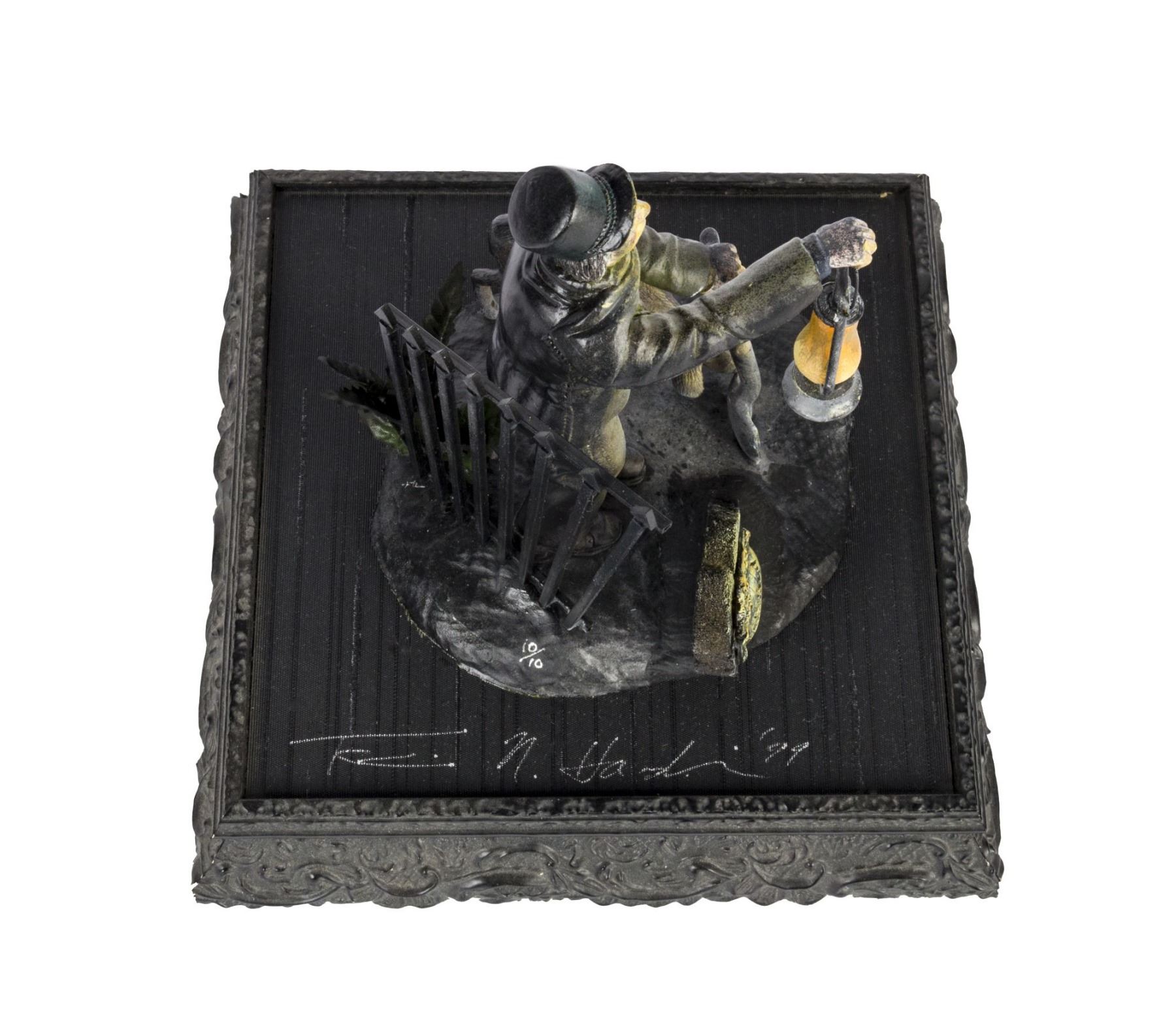 Figurine Super7 Reaction Haunted Mansion "Caretaker" (Le Gardien) - Disney - Neuf Sous Blister