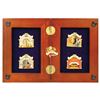 Image 1 : Set of (5) "Mr. Toad's Wild Ride" Pins.