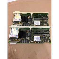 (2) SIEMENS 6FC5357-0BB22-0AE0 SINUMERIK 840D/DE CIRCUIT BOARDS