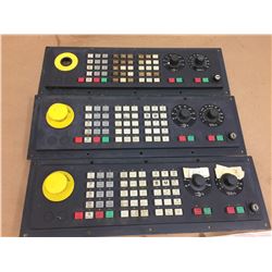 (3) SIEMENS 6FC5203-0AD10-0AA0 SINUMERIK 840D CONTROL PANEL