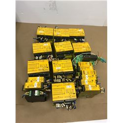 LOT OF PN0ZX9P SAFTEY RELAYS