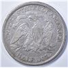 Image 2 : 1869 SEATED HALF DOLLAR, VF/XF