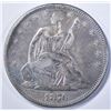 Image 1 : 1876-S SEATED HALF DOLLAR, AU