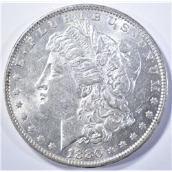1880-O MORGAN DOLLAR, CH BU
