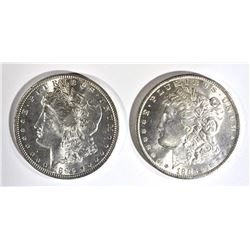 1885-O & 96 CH BU MORGAN DOLLARS