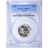 Image 1 : 1913 TYPE-1 BUFFALO NICKEL, PCGS MS-67+