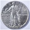Image 1 : 1924 STANDING LIBERTY QUARTER, AU+