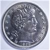 Image 1 : 1892 BARBER HALF DOLLAR, GEM BU