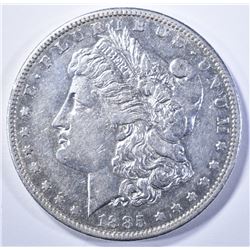 1885-S MORGAN DOLLAR, AU