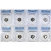 Image 1 : 8 ROOSEVELT DIMES PCGS PR-69DCAM