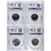 Image 2 : 4 WASHINGTON QUARTERS PCGS PR-68