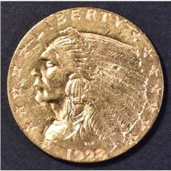 1928 $2.5 GOLD INDIAN CH BU