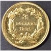 Image 2 : 1885 $3 GOLD GEM PROOF RARE