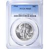 Image 1 : 1944 WALKING LIBERTY HALF DOLLAR  PCGS MS-65