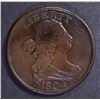 Image 1 : 1804 DRAPED BUST HALF CENT, XF/AU