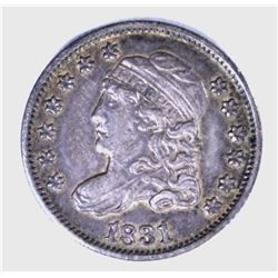 1831 CAPPED BUST HALF DIME, XF+